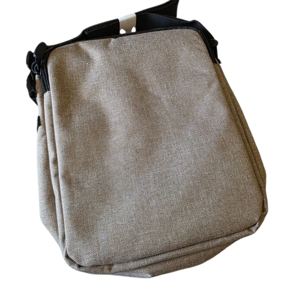 Everest Tan Canvaa Tablet Sleeve Crossbody New with Tags